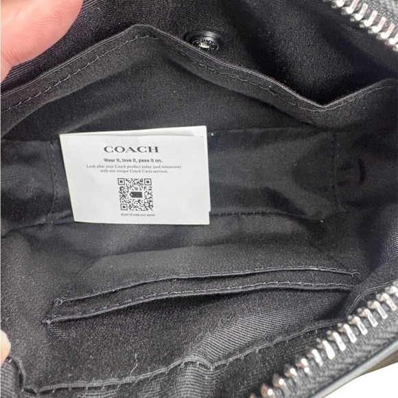 COACH MINI JAMIE CAMERA BAG SIGNATURE CANVAS BOW PRINT CY778 - Picture 7 of 8